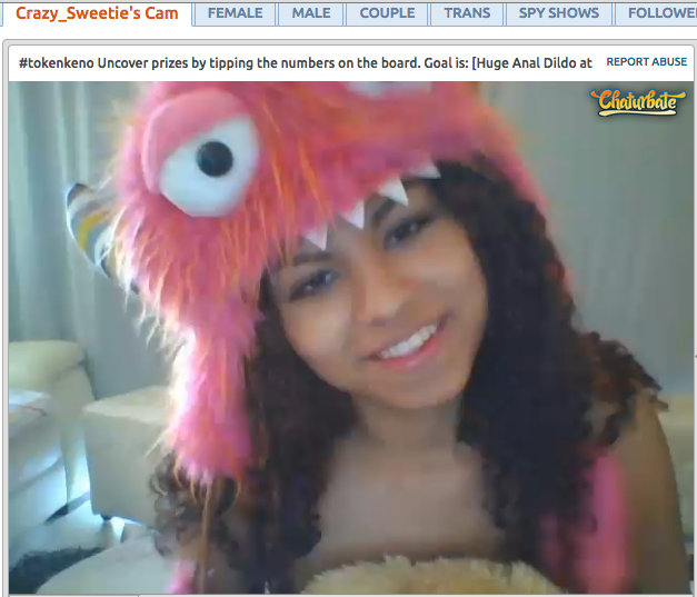 crazy_sweetie smiling on chaturbate